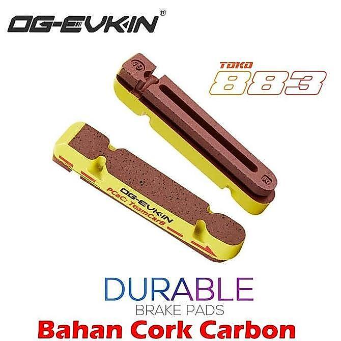 Og Evkin Carbon Brake Pad Brakepad Untuk Rim Carbon