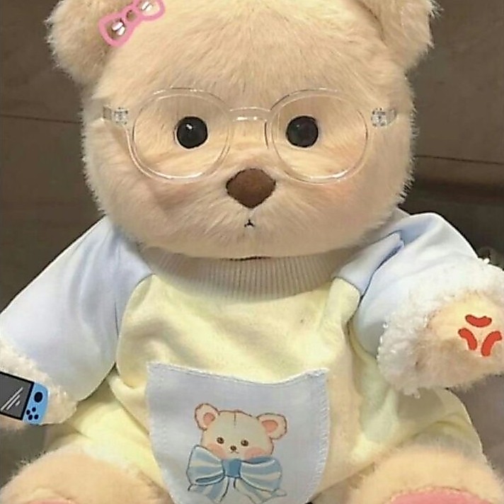 LENA BEAR WITH GLASES