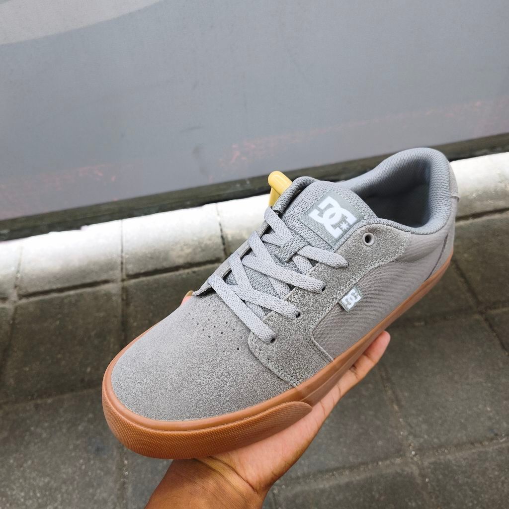 Sepatu DC Anvil Carbon Gum Grey Original