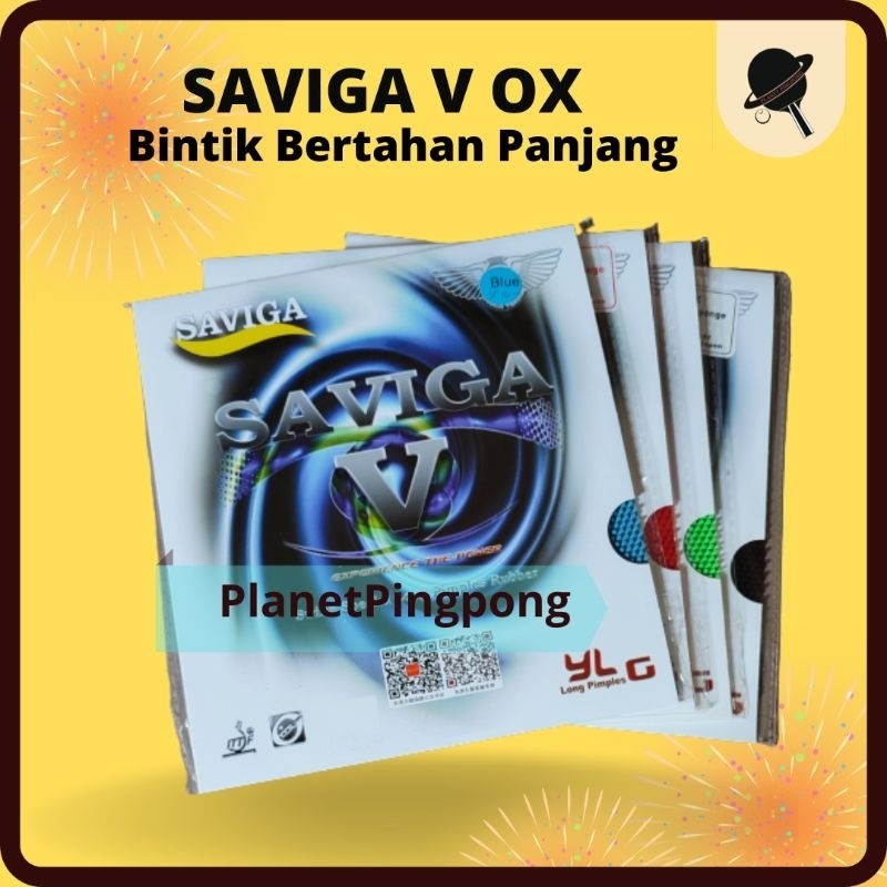 SAVIGA V karet bintik panjang bertahan dawei OX