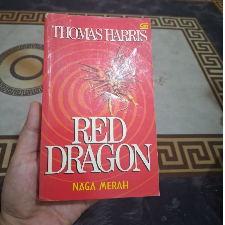 original buku red dragon naga merah thomas harris
