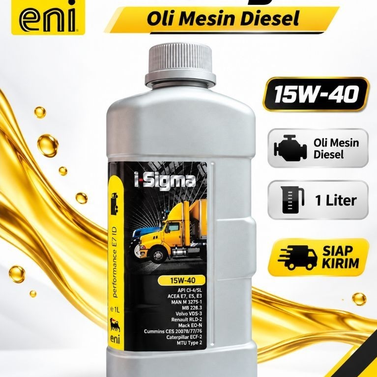 PUTRRA ABADI OLI ENI I-SIGMA E7 ID 15W-40 1L - ENI