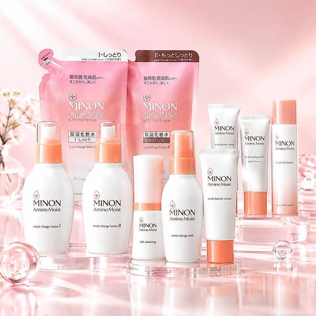 Minon Amino Moist/minon aging care eye cream/moist silky cleansing/Minon Acne Care