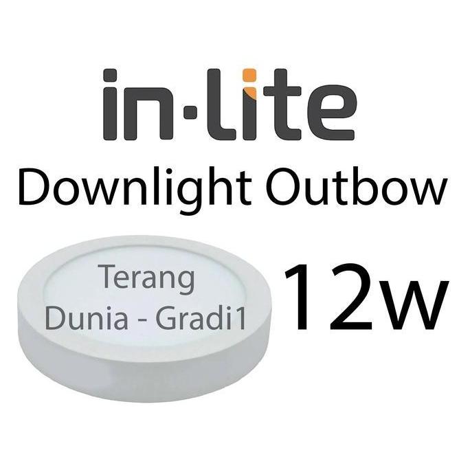 TERMURAH - Downlight Inlite Outbow 12w Downlight Outbow 12w Inlite INSS628R Downlight Tempel 12w Inl