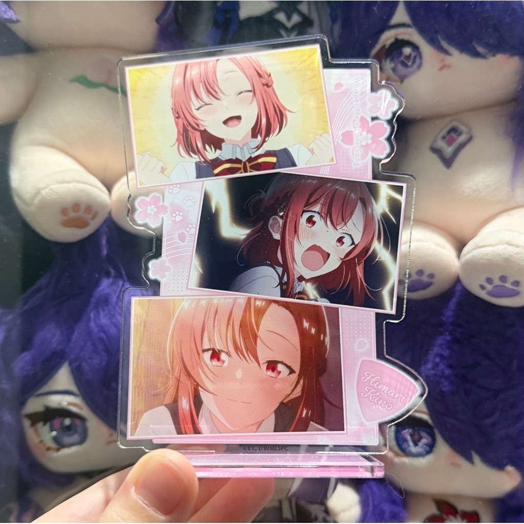 Official merch Himari Kino Scene-photo BIG acrylic stand Whisper Me a Love Song Sasayaku You ni Koi 