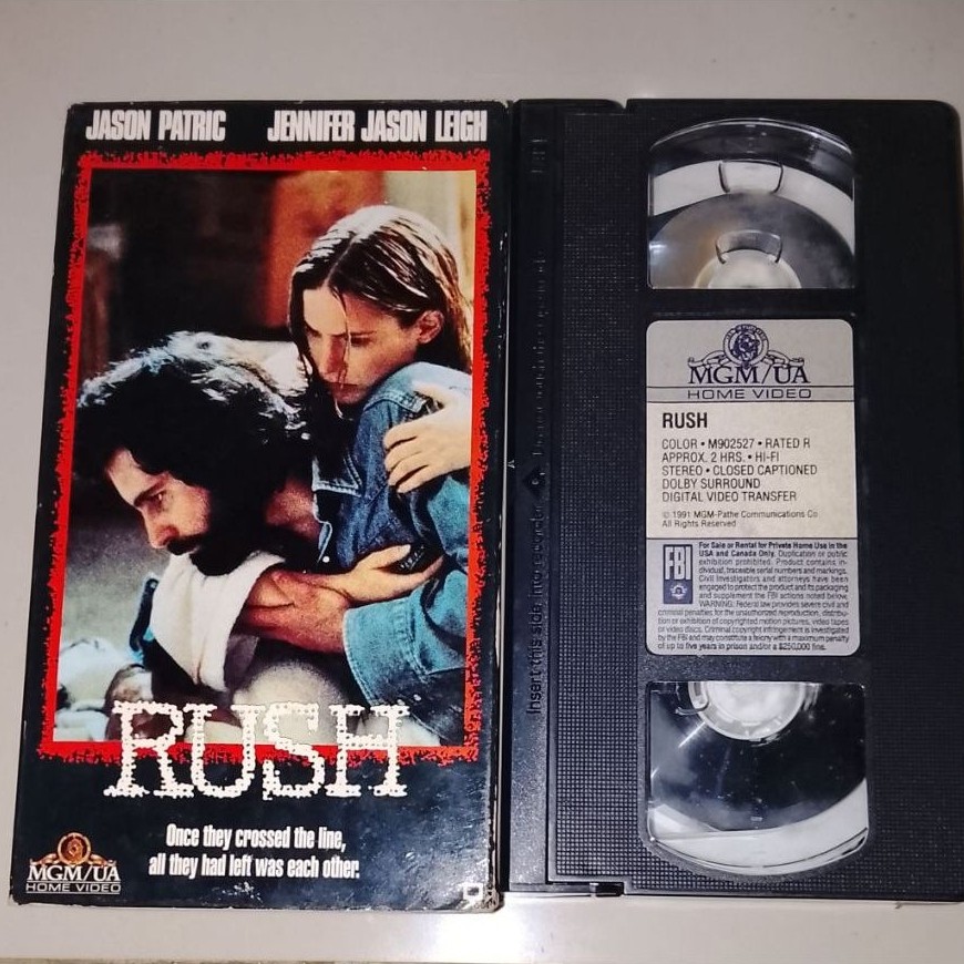 Kaset VHS Betamax Film Rush