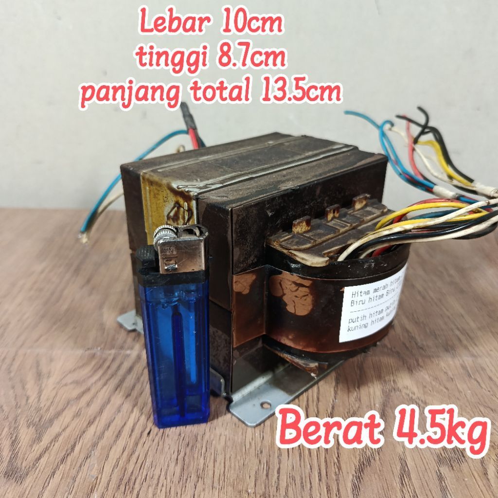 Trafo bando 7A CT35V copotan JVC bekas normal