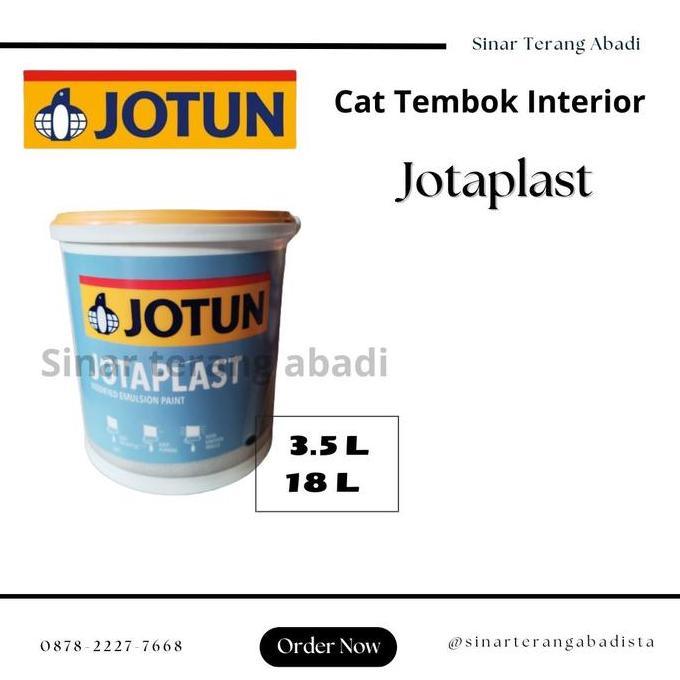 BEBAS ONGKIR - Cat Jotun Jotaplast Interior Base A 18 LTR 4520 PAIGE