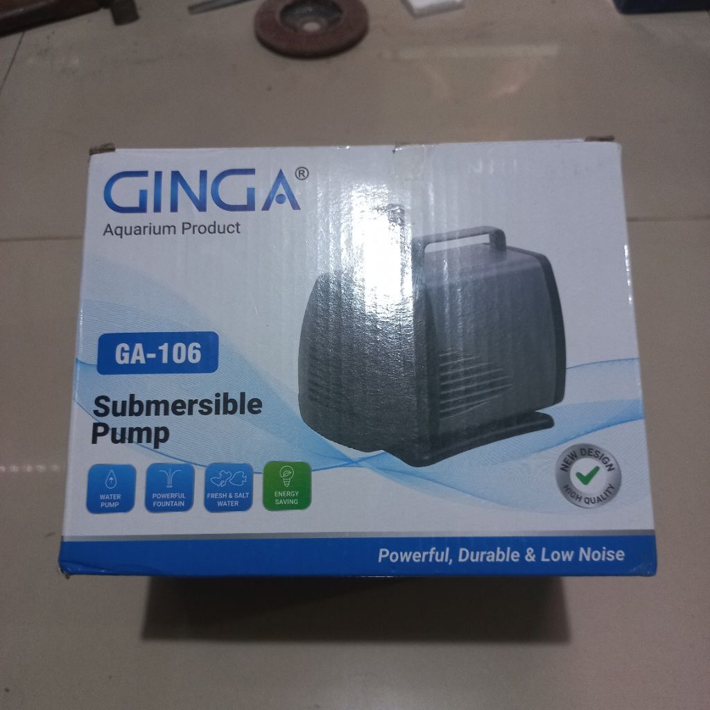 Pompa aquarium dan kolam GINGA GA-106