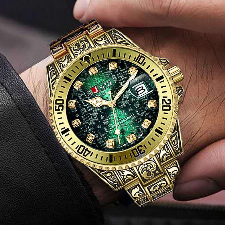Jam Tangan Pria Dewasa Anti Air Original 2022 Json Original Asli 100% Antik Kualitas Terbaik