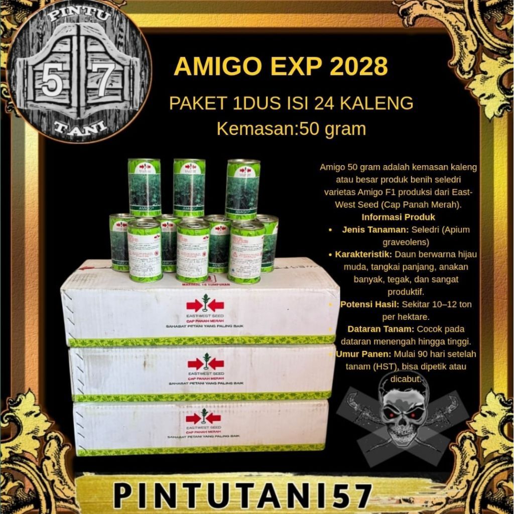 seledri Amigo 50gram 1box isi 24 kaleng