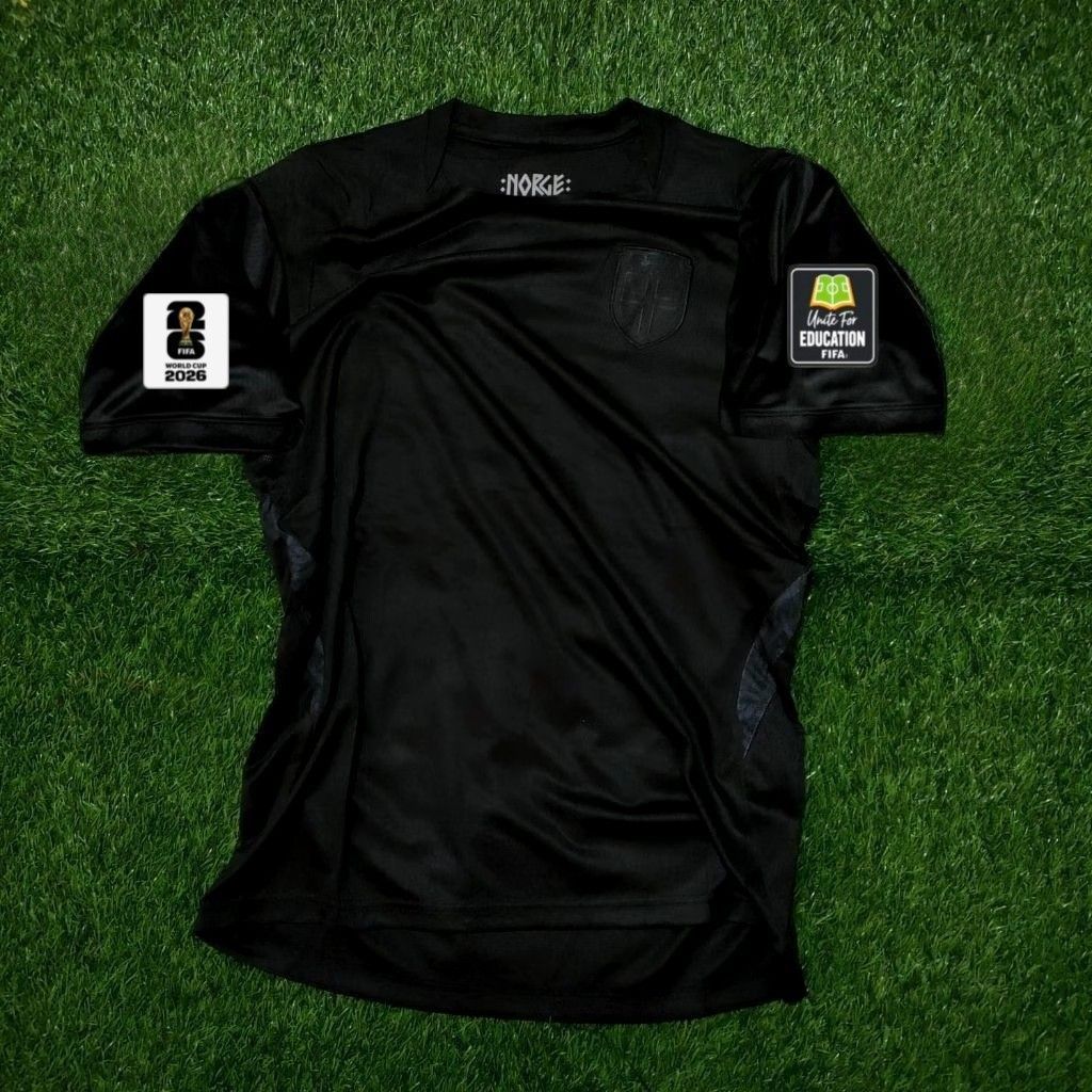 JERSEY BOLA NORWEGIA AWAY FULL PATCH PIALA DUNIA 2026 TOP QUALITY