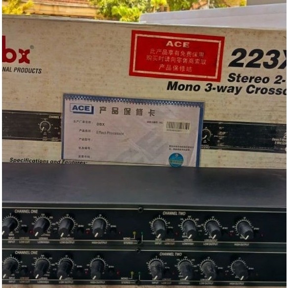 crossover dbx 223XL semiorichina