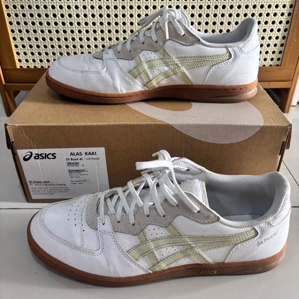 Sepatu Kasual Pria Casual Sneakers Shoes Men Asics Skyhand OG Preloved Bekas Second 100% Original