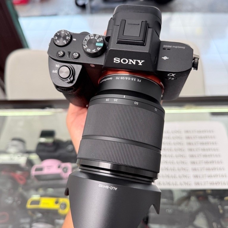 Sony a7 Mark ii lensa kit 2870mm Sc 1500