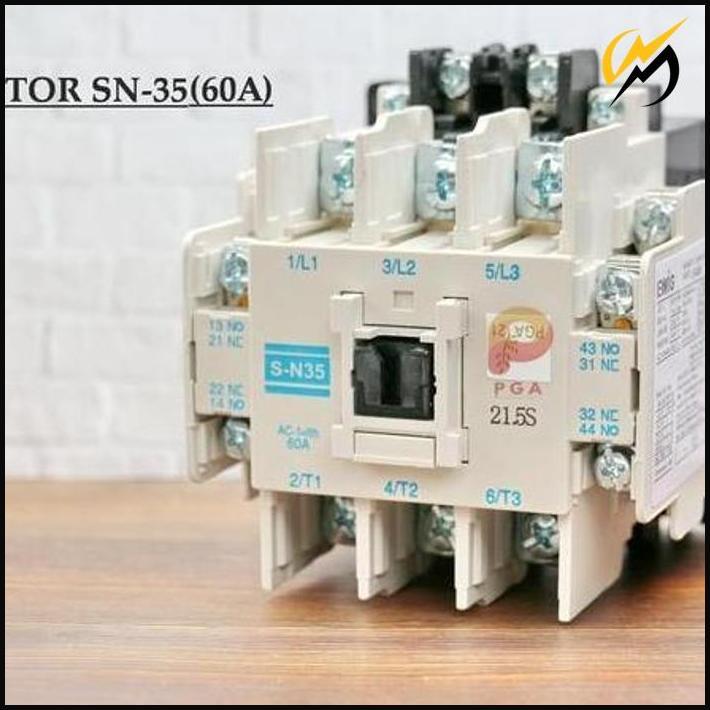 Contactor Sn-35 ( 60A ) / Kontaktor Sn-35 ( 60A ) Asli