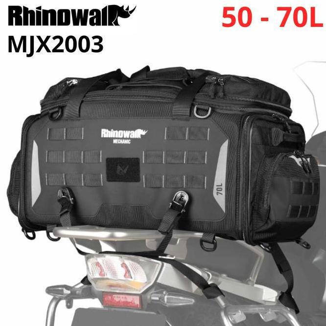 Tail Bag Motor Rhinowalk Mjx2003 Tas Motor 5070L Tail Seat Bag Rain Cover