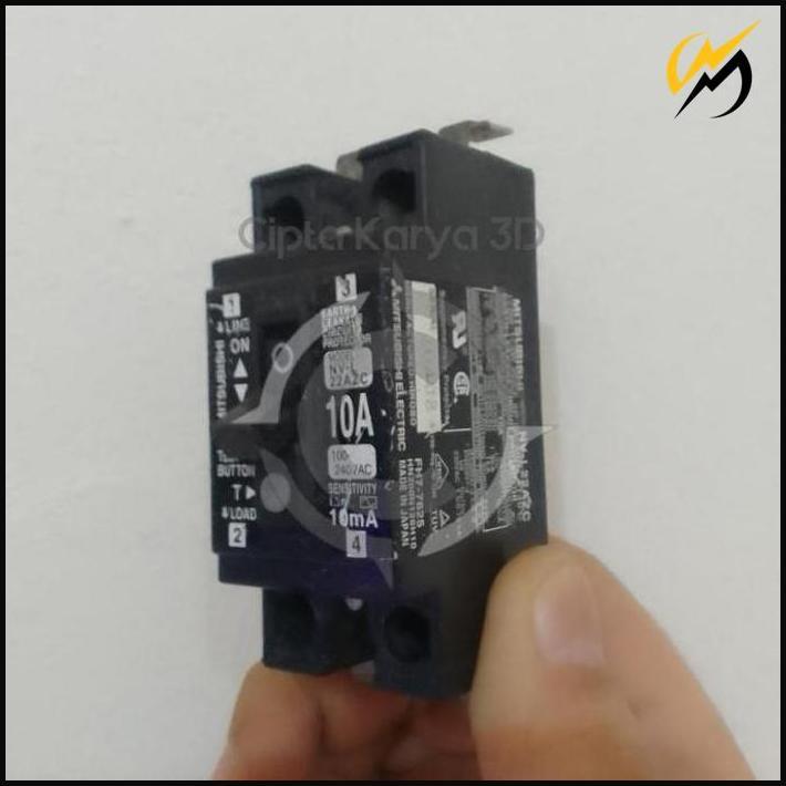 Elcb Earth Leakage Circuit Breaker Mitsubishi Nv-L22Azc 10A 15A 20A Restock