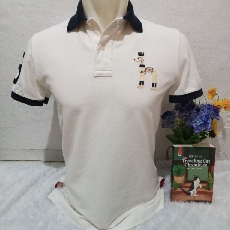 kaos kerah polo Hazzys big logo