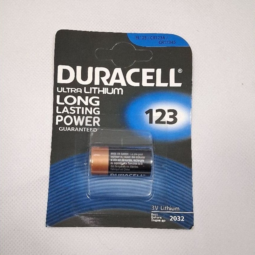 Baterai Duracell Ultra Lithium 123