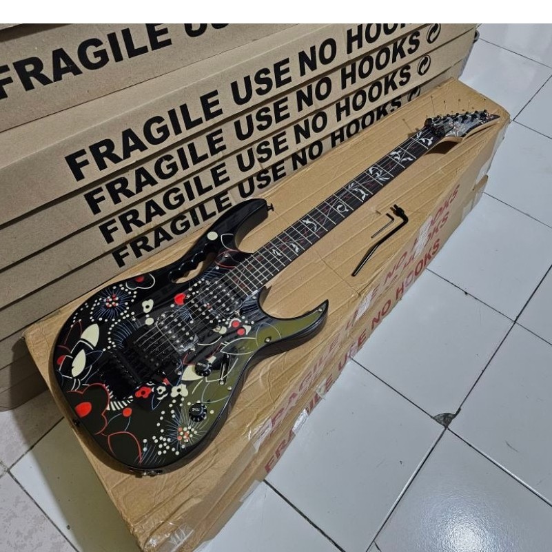 Gitar ibanez jem flower PU GNB korea new