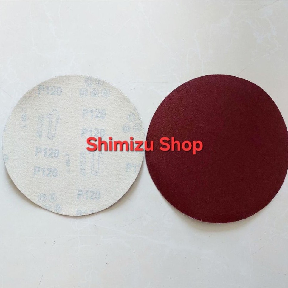 Amplas Bulat 7 inch Amplas Bulat Velcro 7 inch Grit 120
