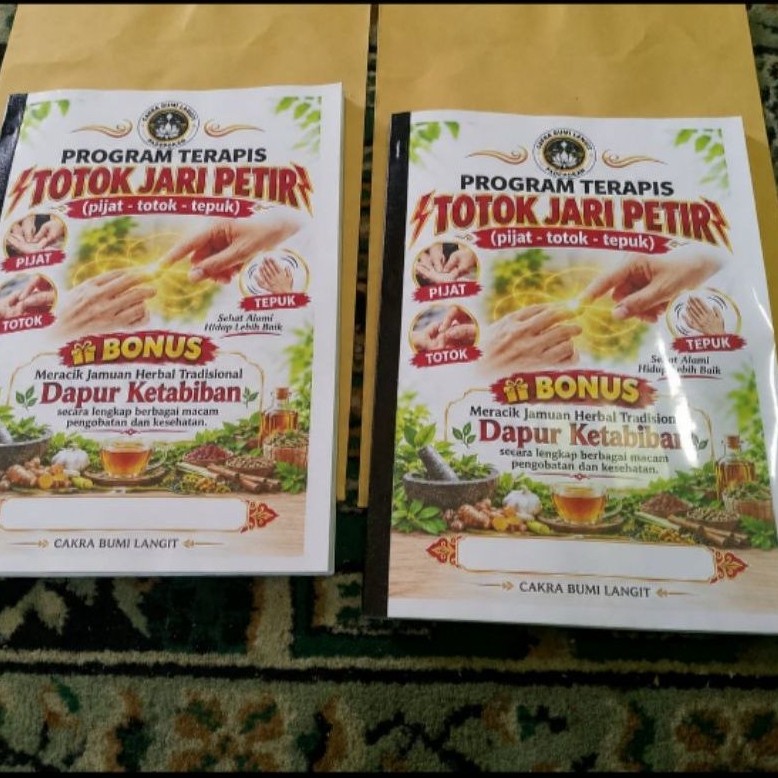 Buku Totok Jari Petir