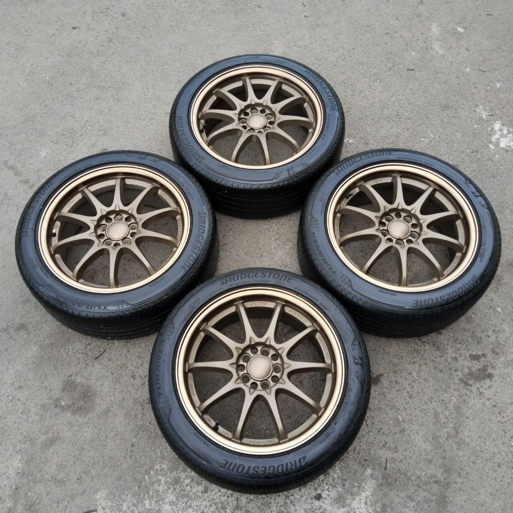 velk racing ce28+ban ukuran 215/50R17 turanza t005