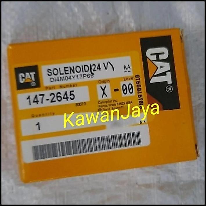 TERBARU SOLENOID 147-2645 1472645 24V REPLACEMENT 