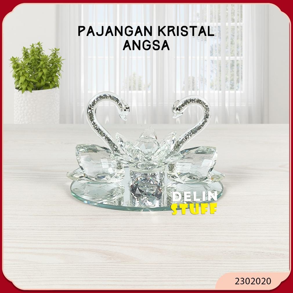 Kristal Angsa Pernikahan / Angsa Kristal Pernikahan / Souvenir Pernikahan / Souvenir Ulang Tahun (23