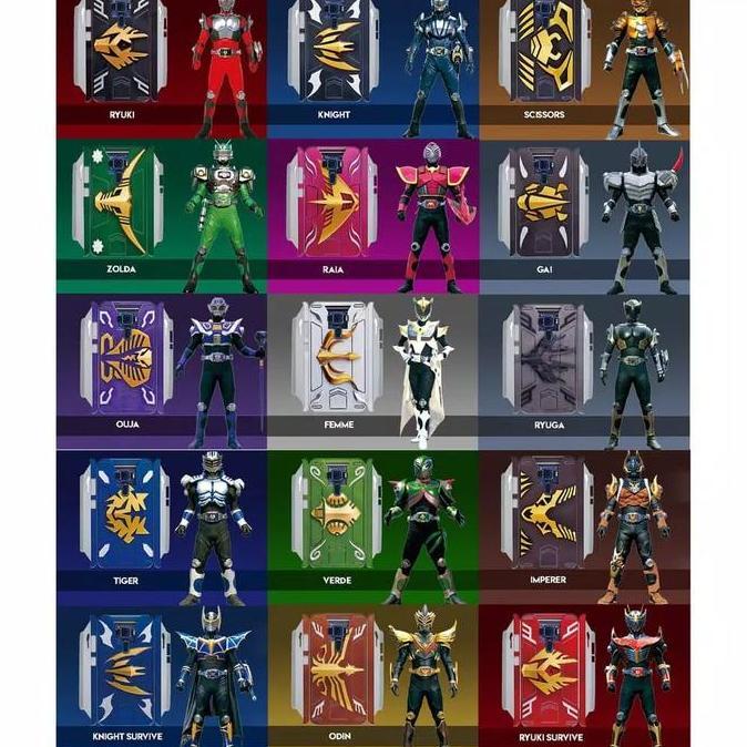 Custom Case Kamen Rider Ryuki Deck
