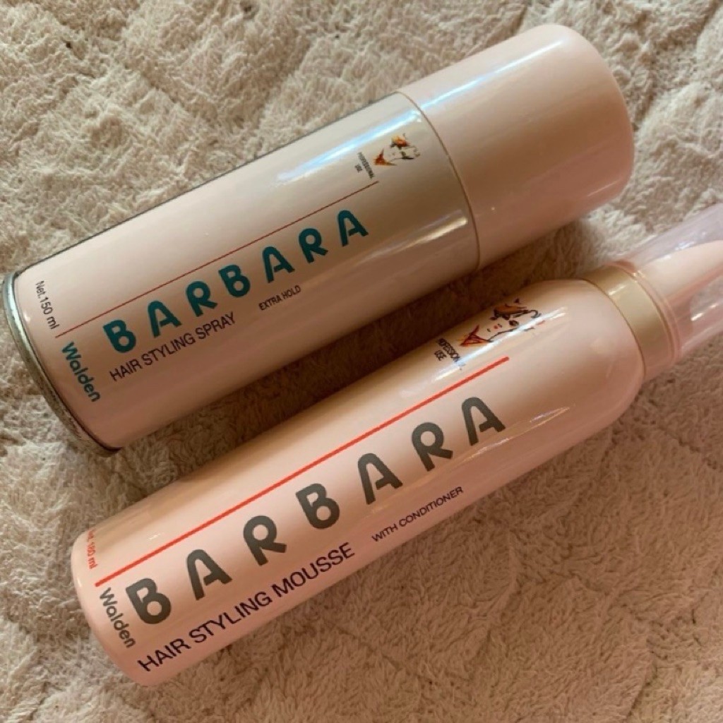 Barbara Hair Spray & Hair Mousse