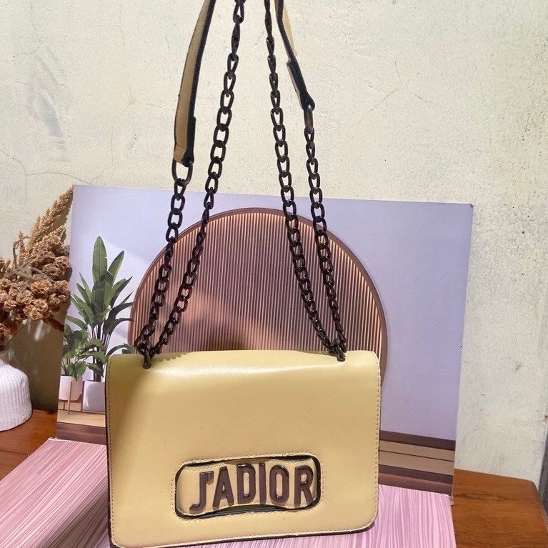 PL Tas J'ADIOR yellow butter