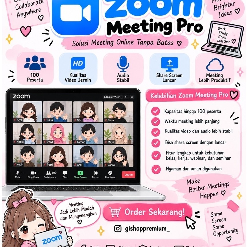 Zoom meeting pro