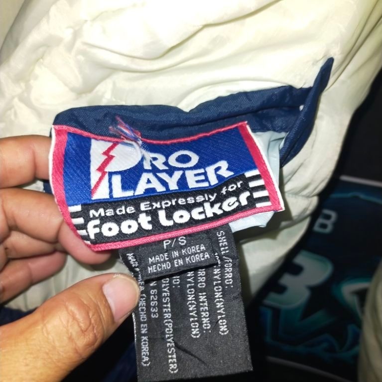 jaket vintage pro player ncaa