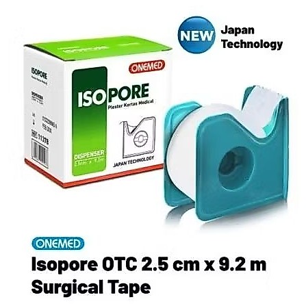 ONEMED - Isopore Plester Kertas Medical / Plester Luka Satu Roll