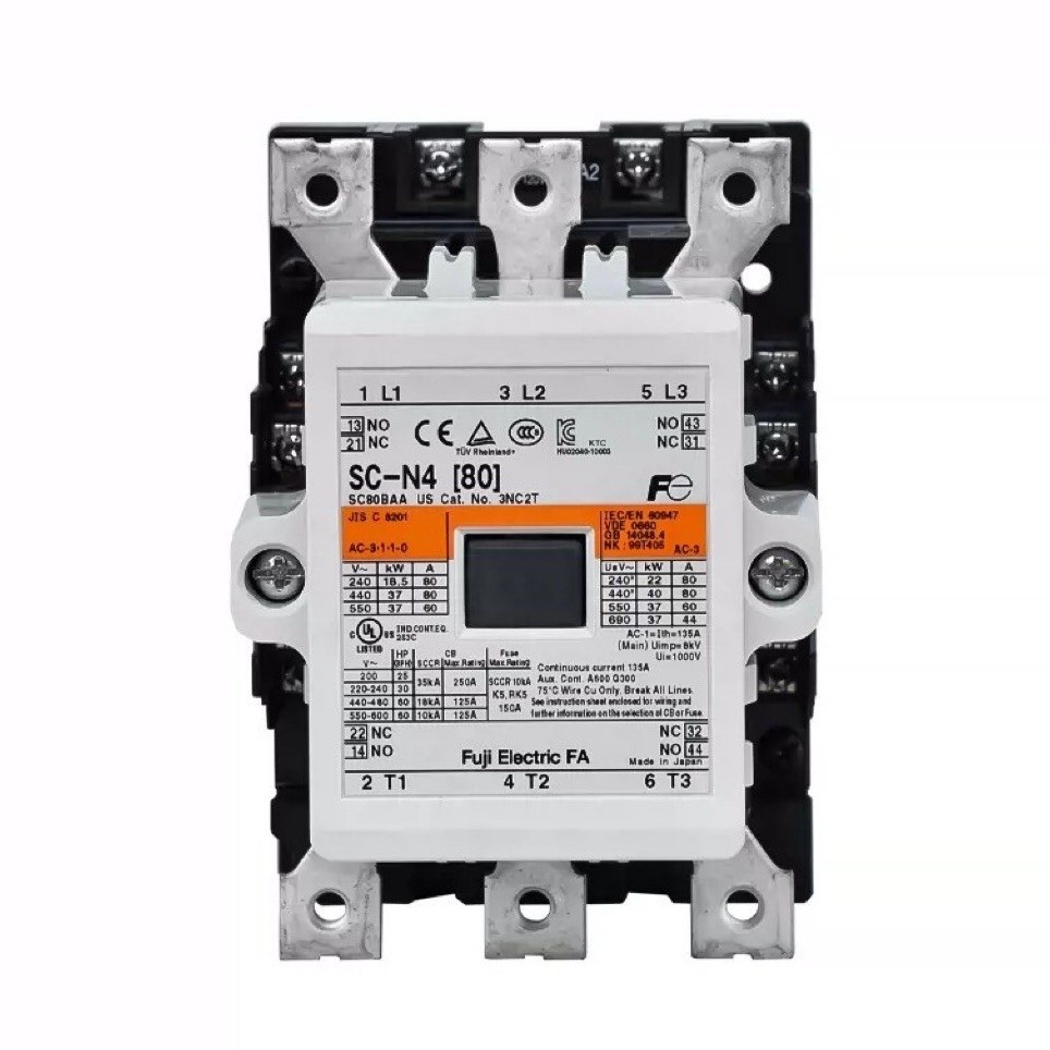 Magnetic Contactor / Kontaktor Fuji SC-N4 80A