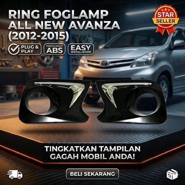 Cover Ring Foglamp Mobil All New Avanza Xenia 2012 2013 Car Original Dan Terpercaya