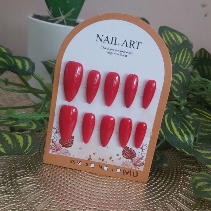 fake nail press on nail M02