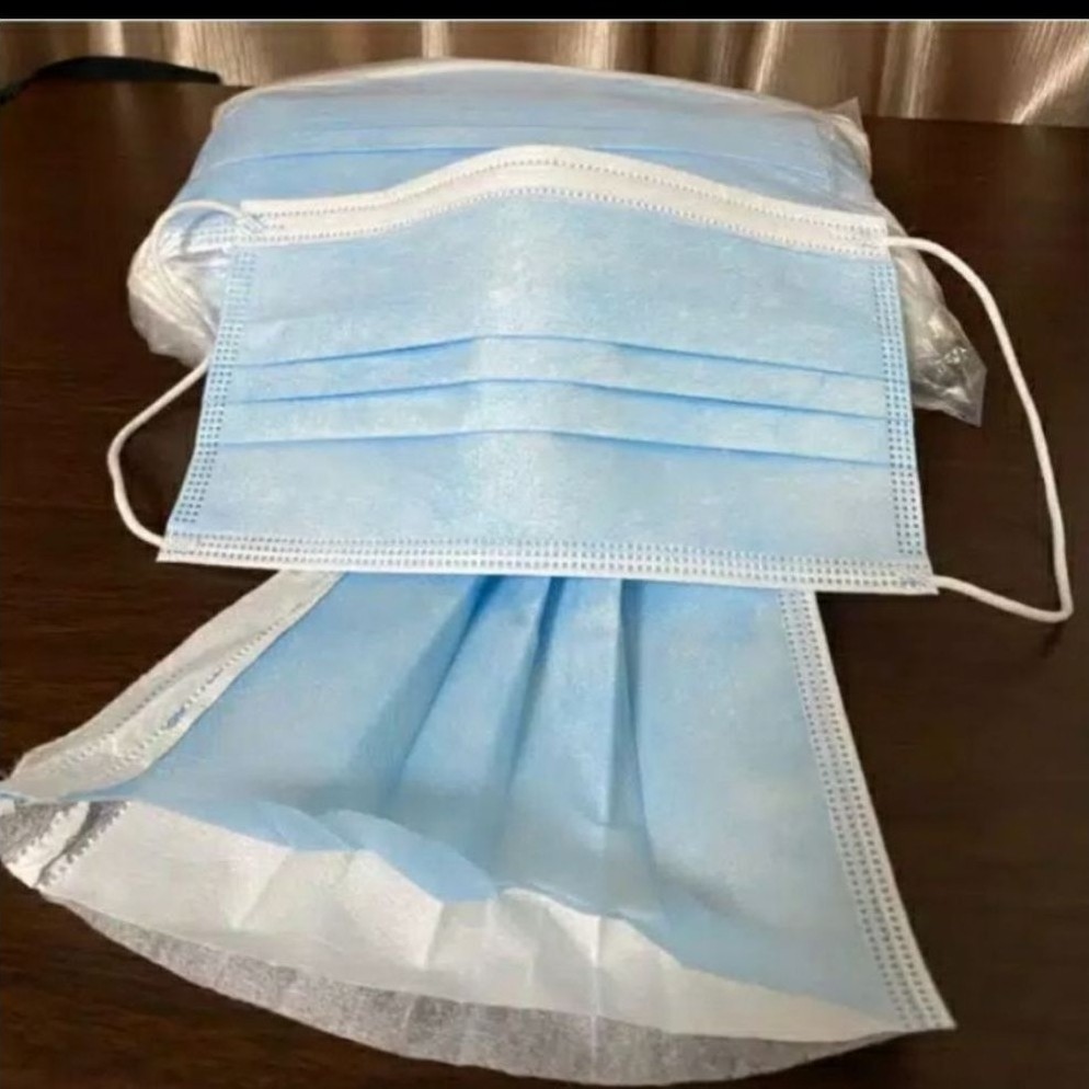 Orie+ Masker earlop 3 ply Masker Dewasa isi 50 pcs