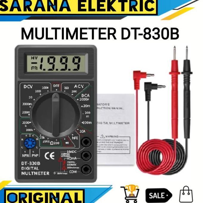 DT-830B MULTIMETER DIGITAL AVOMETER MULTI TESTER DT 830B DT830B