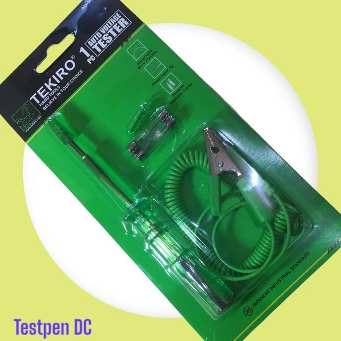 Tekiro Tespen DC 6~24 volt dengan 2 Pcs Cadangan Lampu Indikator