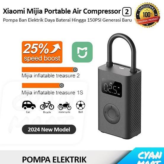 Pompa Sepeda Portable Compressor Pompa Ban Elektrik