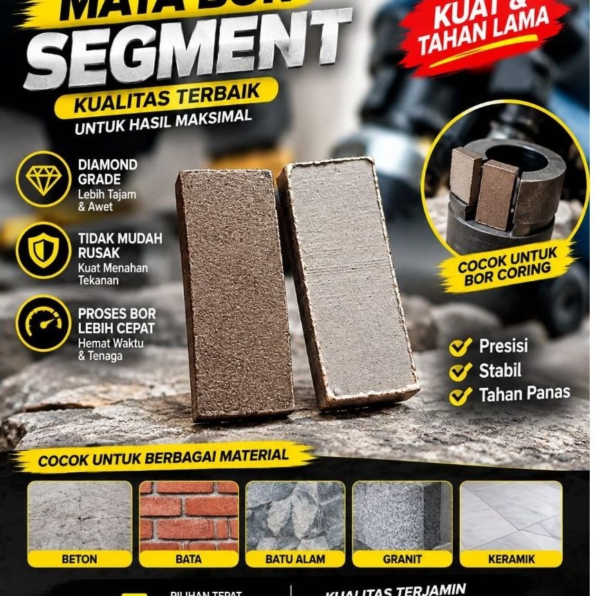 Segmen Batu Alam Untuk Gergaji Potong Batu Alam Granit Keramik