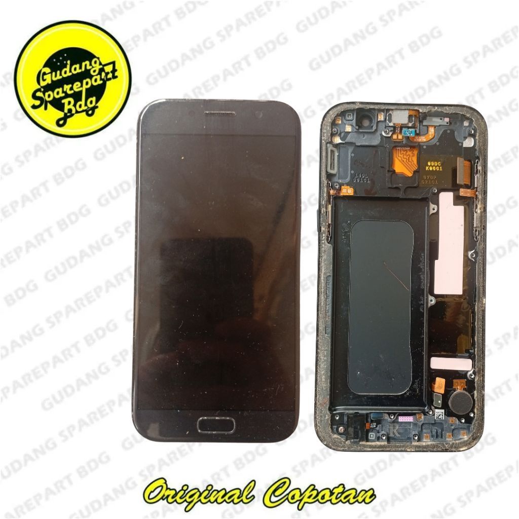 Lcd Touchscreen Samsung A5 2017 Second Original Copotan