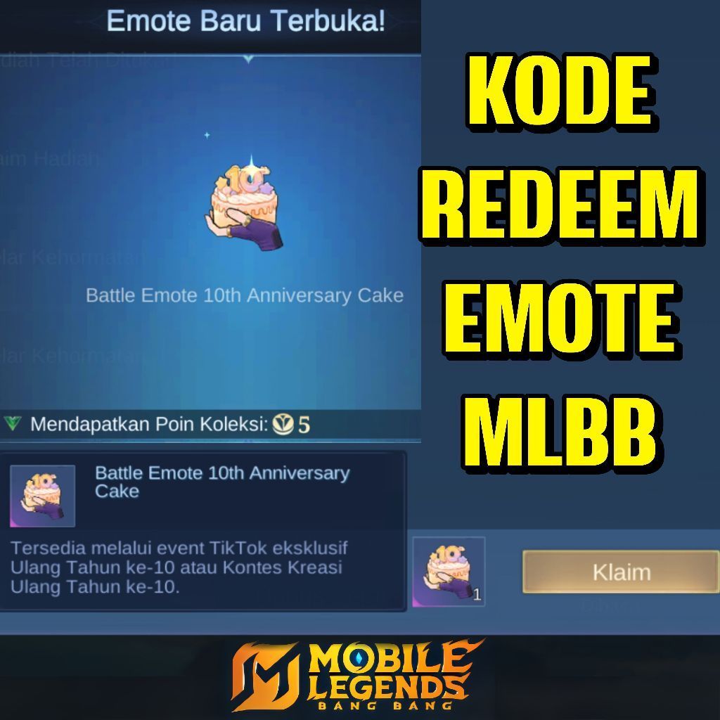 Software Emote Mobile Legends
