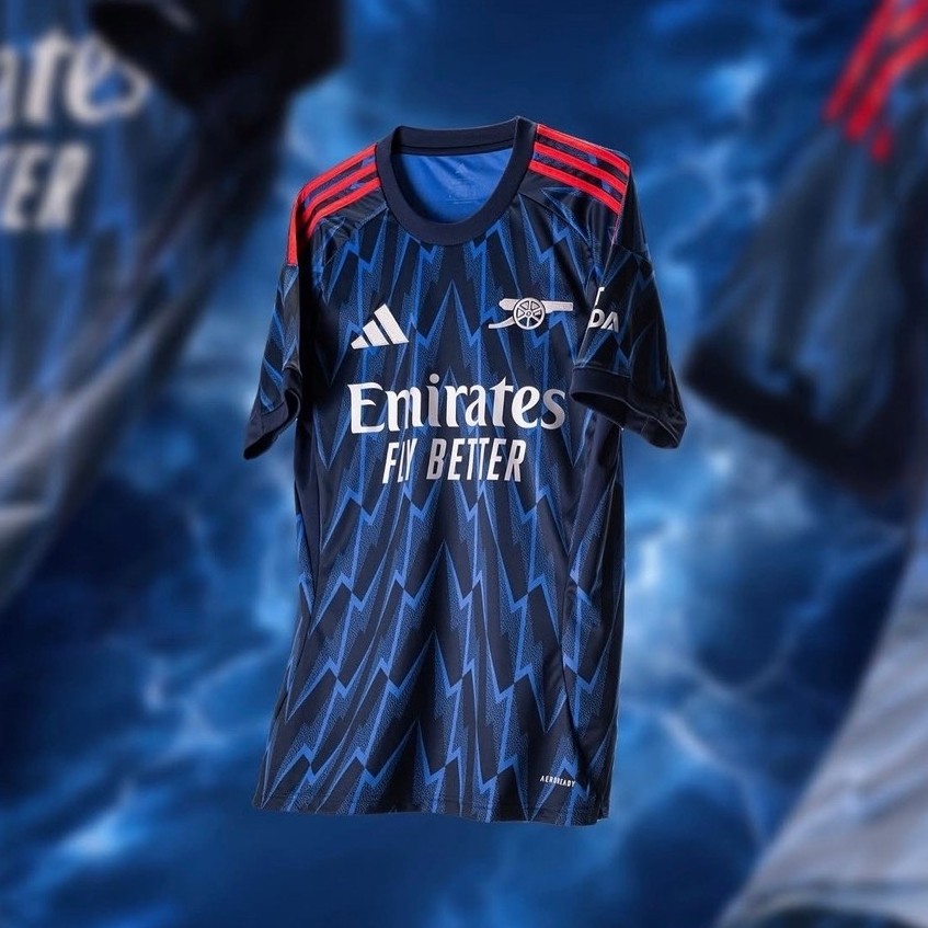 Arsenal Away 25/26 Stadium Jersey | Retro | Vintage Edition | Jersey Bola | Authentic Jersey | Jerse