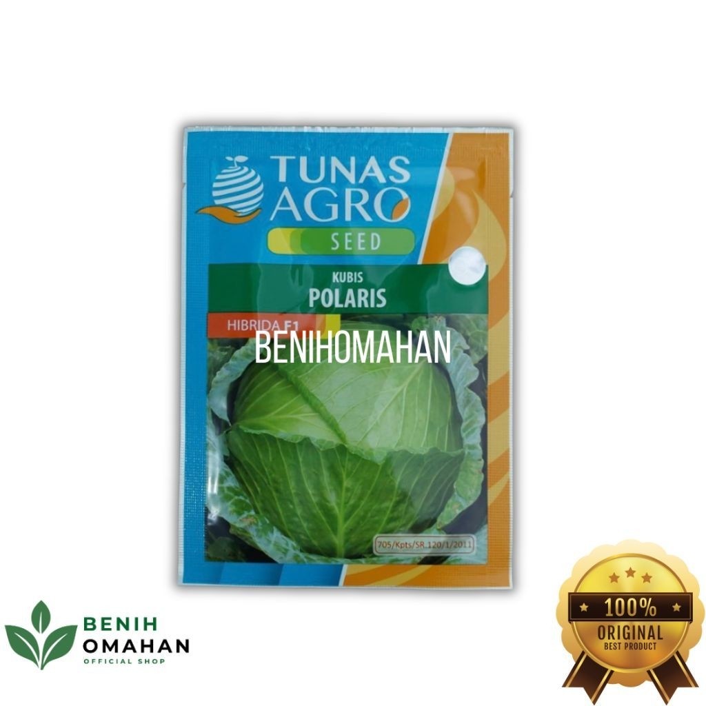 Benih Kubis POLARIS 10 gram - Tunas Agro