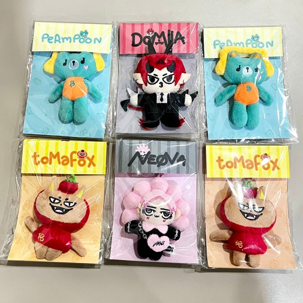 GMMTV KEYCHAIN TINY CERI GUINZLY MAGSAFE SATURNWORLD AVOCEAN JAIDEE TINY DOLL POLCASAN V1 V2 V3 MASC