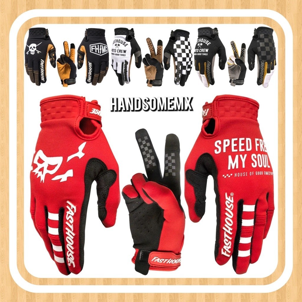 sarung tangan fasthouse motocross glove fasthouse mtb sarung tangan cross fasthouse trail glove mtb 